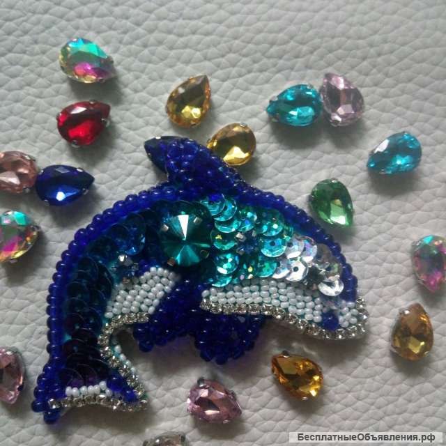 Брошь "Морское чудо"