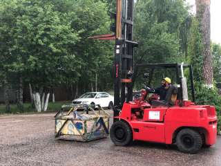 В продаже погрузчик б/у Балканкар 3500 кг