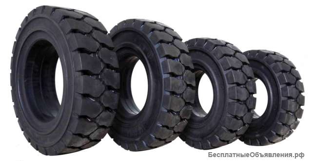 Шины, камеры, диски и цепи для вилочных погрузчиков