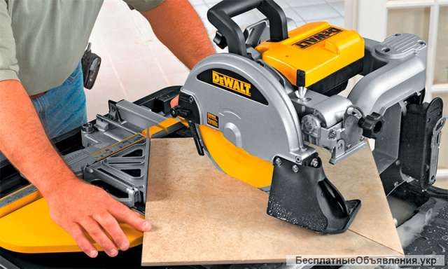 Алмазна порізка керамічної плитки та керамограніту по розмірах, виготовлення керамічного плінтуса