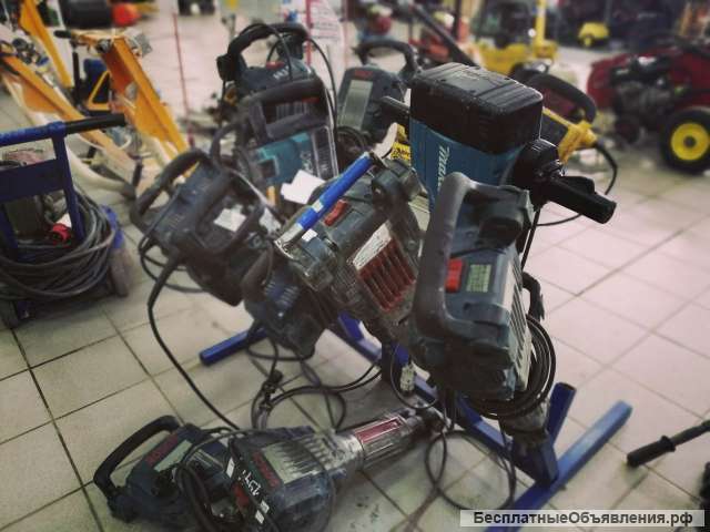 Аренда отбойника и перфоратора Bosch, Makita, SDS