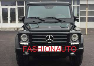 Mercedes g 463 ходовые огни в маски фар хром