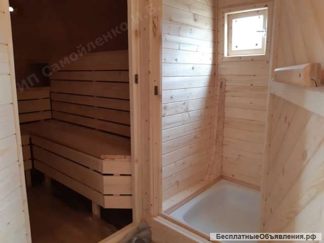 Квадро-баня 5 метров