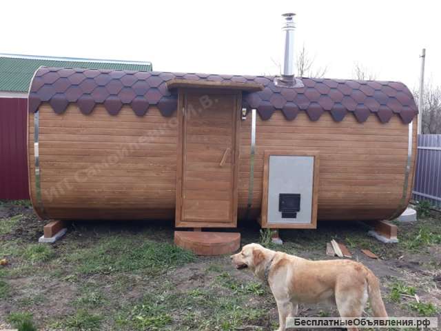 Квадро-баня 5,7 метров