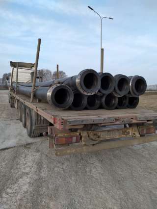 Офланцованные трубы для земснаряда от 110 - 630 мм Доставка по России