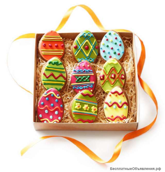 Съедобные сувениры с логотипом к Пасхе