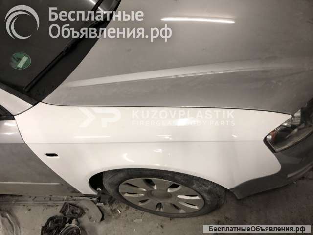 Крыло для ауди а4 б7 пластик