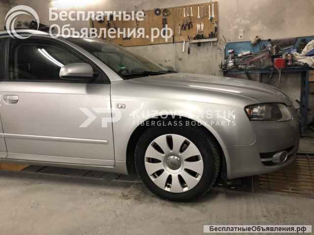 Крыло для ауди а4 б7 пластик