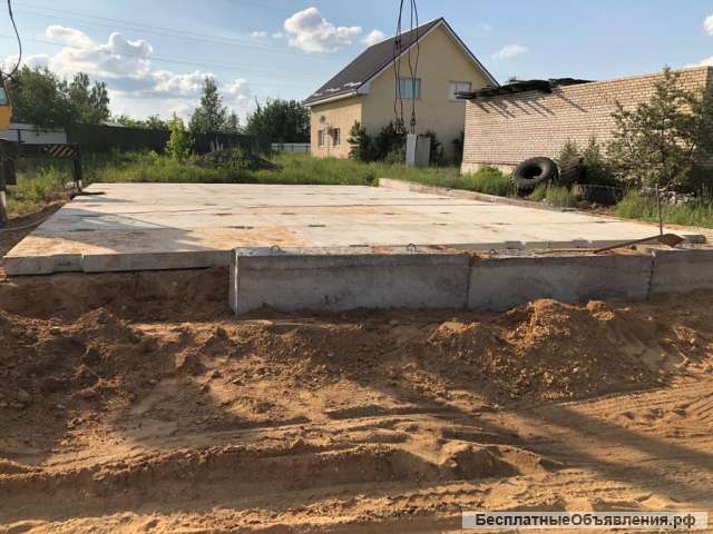 Укладка дорожных плит от 2100 рублей за 1 м²
