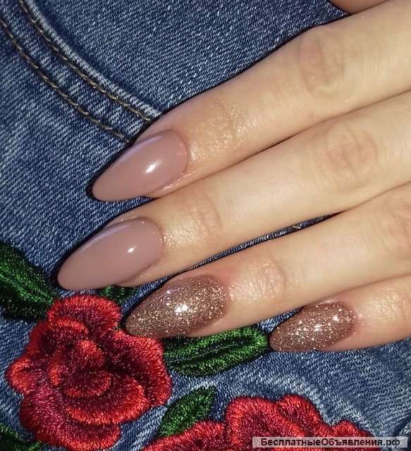 Наращивание ногтей, коррекция