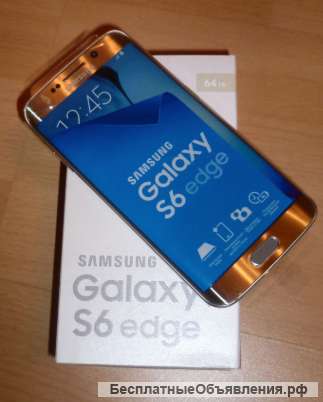 SAMSUNG Galaxy S6 edge 64GB (оригинал Б/У)
