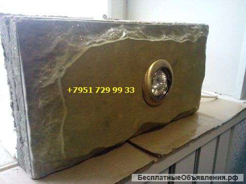 Теплоблоки 4-х слойные с мраморной облицовкой от производителя