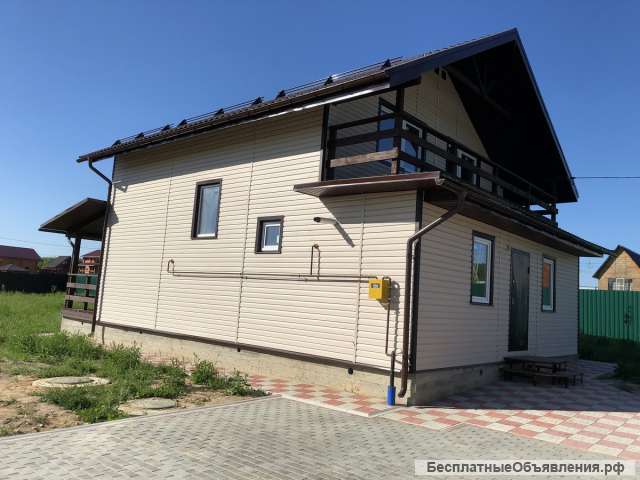 Нара участок с готовым домом в Подмосковье недорого Калужское шоссе