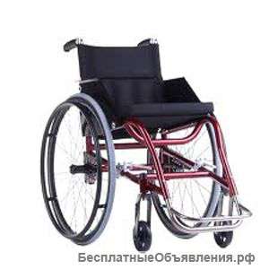 Инвалидная коляска «Ламбада» активного типа из титанового сплава