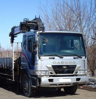 Кран-манипулятор DAEWOO ULTRA