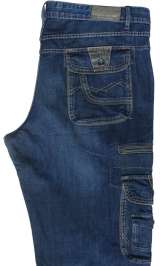 Мужские джинсы с карманами большого размера