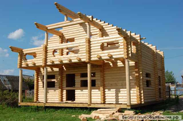 Оцилиндрованное бревно