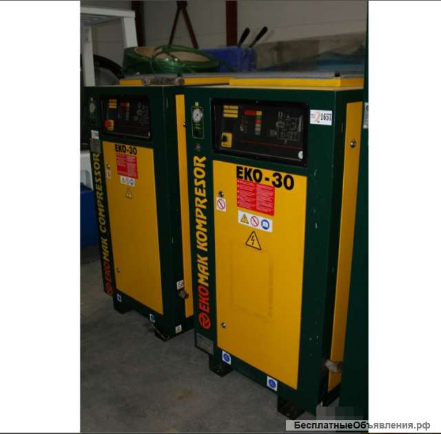 Компрессор винтовой воздушный ecomak 5200л. в мин