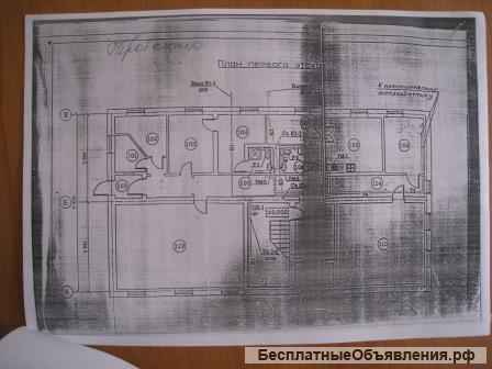 Двухэтажное здание 442 кв.м с участком 15 соток г. Протвино 10 км от г. Серпухов.