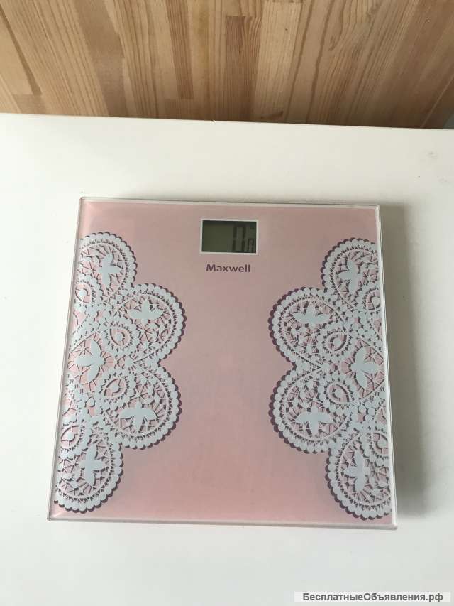 Весы напольные Maxwell mw-2672(pk)