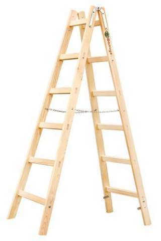 Лучшие стремянки-ходули, лестницы из дерева. Оптом и в розницу Сертификат