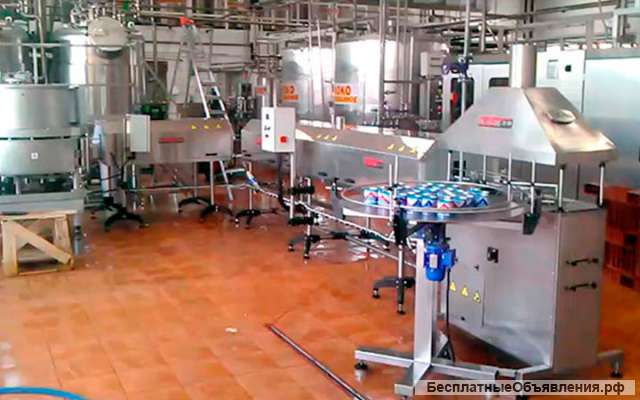 Линия для розлива цельного сгущенного молока с сахаром