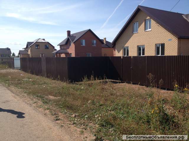 Заборы из профнастила