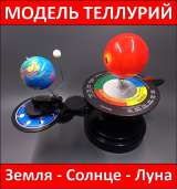 Трехпланетная модель (Земля, Солнце, Луна) Теллурий