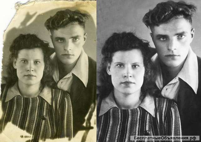 Восстановление, реставрация фотографий
