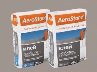 Клей для газобетонных блоков AeroStone
