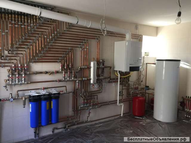 Монтаж систем отопления