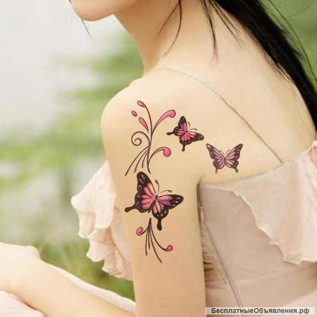 Производство и продажа временных татуировок/ флэш-тату/ flash tattoo