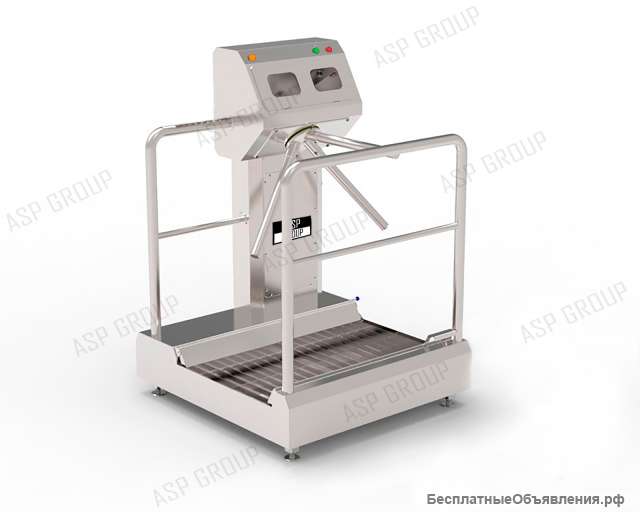 Санпропускник для рук и обуви ASP-HL-01 ЭКО