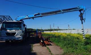 Аренда манипулятора длинномера DongYang SS2036