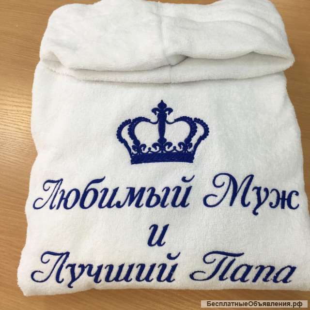 Вышивка на халатах