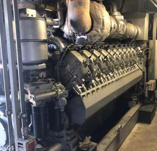 Газопоршневая электростанция MTU 20V4000 L62, 2008 г.в.