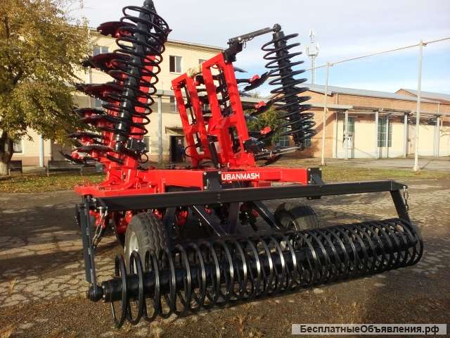 Дисковая борона АБД, разные захваты