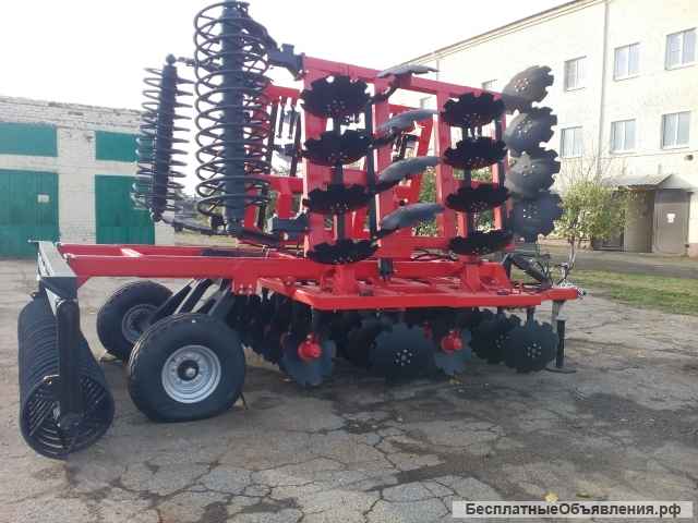 Дисковая борона АБД, разные захваты