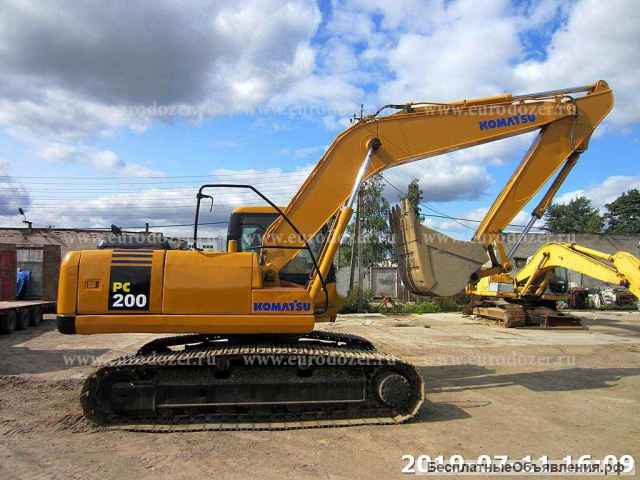 Гусеничный экскаватор Komatsu 200, 2010 г