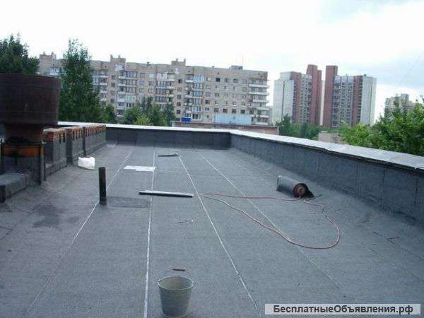 Гидроизоляция крыш мягкой кровлей