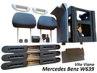Сиденья и комплектующие сидений Mercedes Viano W639 Мерседес Виано 2003-2013год оригинал из Германии