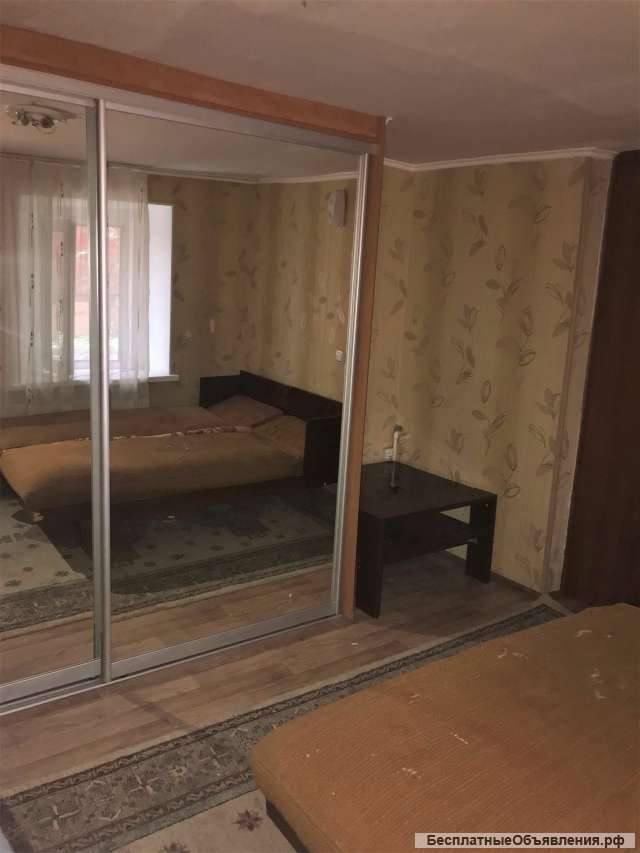 1 к. кв-ру, Баумана, (р-н Центр. рынка), 1эт/2, 24/12/9