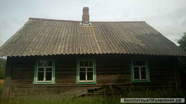Отдельно стоящий домик с банькой, 90 соток земли