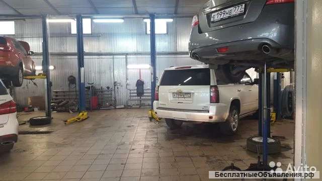 Помещение в автосервисе, 120 м?