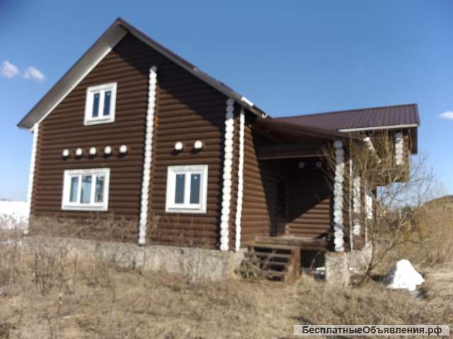 Дом на участке 14 соток газ по границе