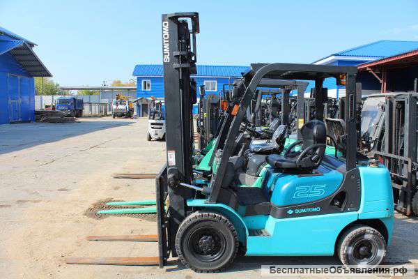 Погрузчик вилочный бензин SUMITOMO 11FT25PAXI2TD