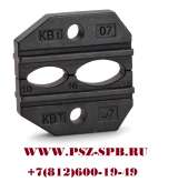 Номерные матрицы для опрессовки изолированных наконечников, гильз и разъемов с красной, синей и желт