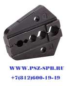 Номерные матрицы для опрессовки изолированных наконечников, гильз и разъемов с красной, синей и желт