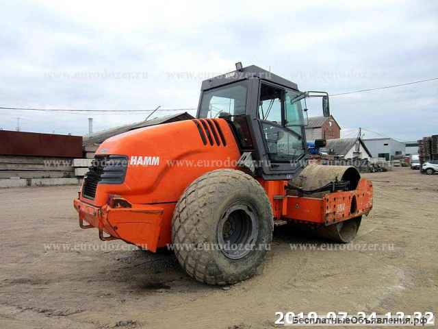 Грунтовой каток Hamm 3414, 15 т