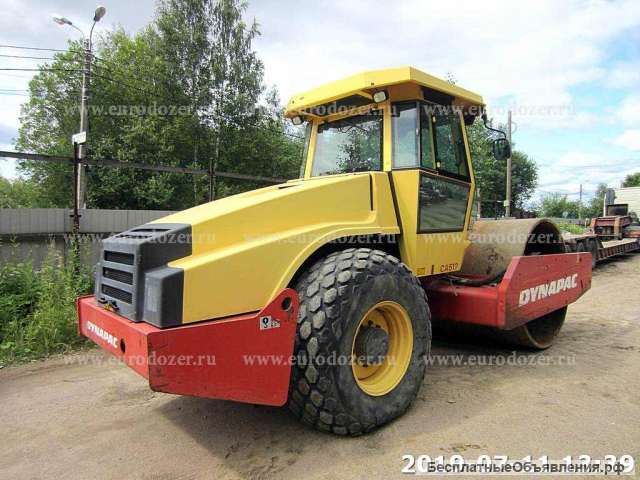 Грунтовый каток Dynapac 512, 6321 м/ч, 16 т
